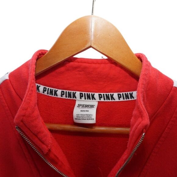 Victoria’s Secret PINK Long Sleeve Pullover with Collar, Size M - Picture 2 of 4